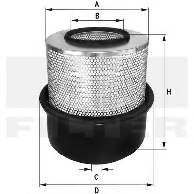 FIL FILTER hp472 -  Воздушный фильтр